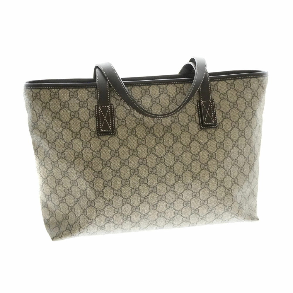 Gucci GG Bag ssima Tote Leather Beige